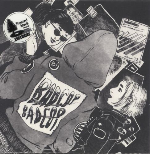 Bad Cop/Bad Cop Bad Cop/Bad Cop - Pink/White Vinyl 7" vinyl single (7 inch record / 45) Canadian 2HF07BA884534