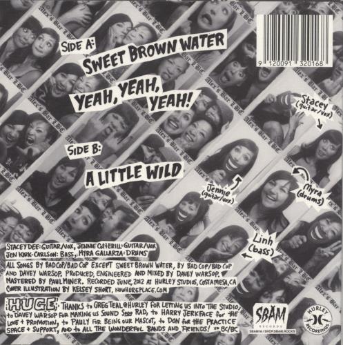 Bad Cop/Bad Cop Bad Cop/Bad Cop - Pink/White Vinyl 7" vinyl single (7 inch record / 45) Canadian 2HF07BA884534