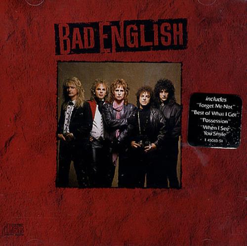 Bad English Bad English CD album (CDLP) US BEGCDBA365668
