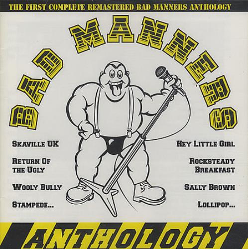 Bad Manners Anthology CD album (CDLP) French BMACDAN82788