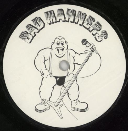 Bad Manners Can Can - P/S 7" vinyl single (7 inch record / 45) UK BMA07CA234992