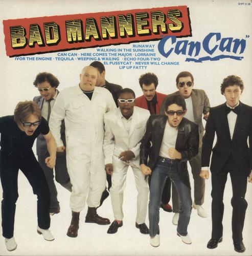 Bad Manners Can Can vinyl LP album (LP record) UK BMALPCA732439