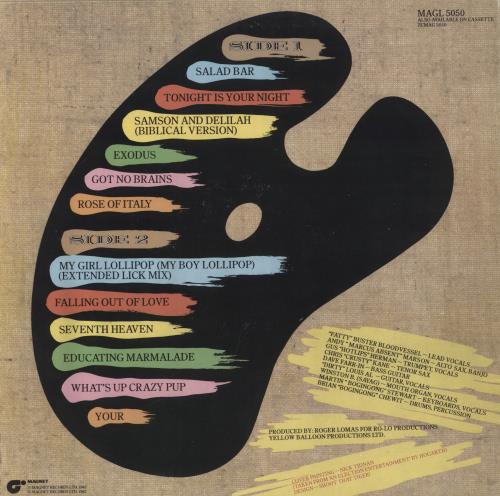 Bad Manners Forging Ahead vinyl LP album (LP record) UK BMALPFO806103