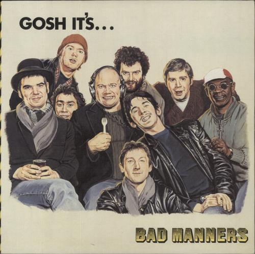Bad Manners Gosh It's... vinyl LP album (LP record) German BMALPGO862288