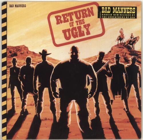 Bad Manners Return Of The Ugly - Gold promo stamped vinyl LP album (LP record) US BMALPRE686499