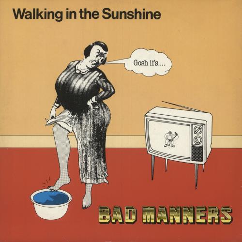 Bad Manners Walking In The Sunshine 12" vinyl single (12 inch record / Maxi-single) UK BMA12WA59930