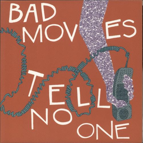 Bad Moves Tell No One - Purple Vinyl vinyl LP album (LP record) US -AJLPTE886872