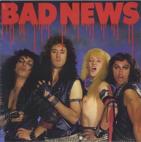 Bad News Bad News - Red - Sealed vinyl LP album (LP record) UK BDNLPBA773812