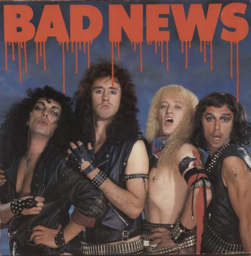Bad News Bad News vinyl LP album (LP record) US BDNLPBA877056