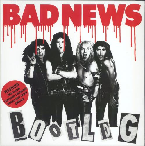 Bad News Bootleg - Clear - Sealed vinyl LP album (LP record) UK BDNLPBO773814