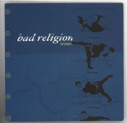 Bad Religion Broken 7" vinyl single (7 inch record / 45) UK BDR07BR738771