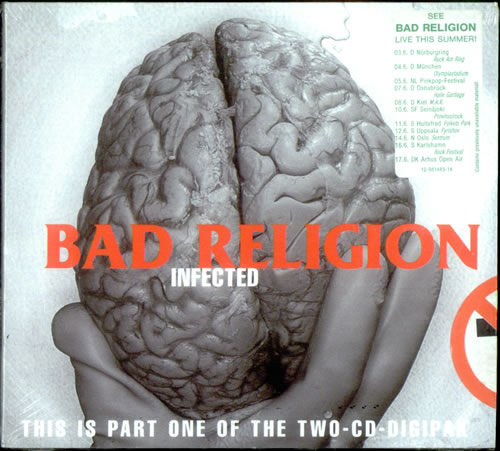 Bad Religion Infected/Infected 2 2-CD single set (Double CD single) German BDR2SIN521482