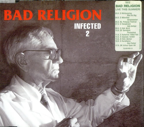Bad Religion Infected/Infected 2 2-CD single set (Double CD single) German BDR2SIN521482