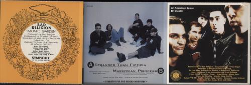 Bad Religion Limited Edition 3 Single Pack 7" vinyl single (7 inch record / 45) US BDR07LI881809