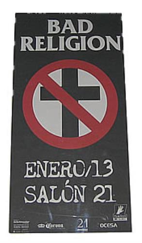 Bad Religion Mexico City Concert 2006 poster Mexican BDRPOME352987
