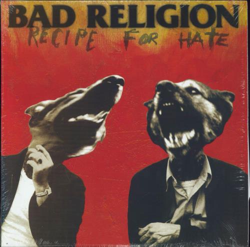 Bad Religion Recipe For Hate - Shrink vinyl LP album (LP record) US BDRLPRE820062