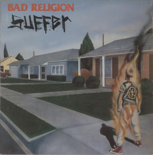 Bad Religion Suffer vinyl LP album (LP record) US BDRLPSU891797