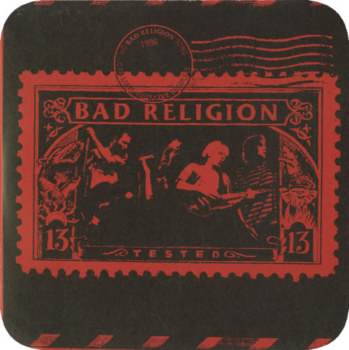 Bad Religion Tested CD album (CDLP) US BDRCDTE520648