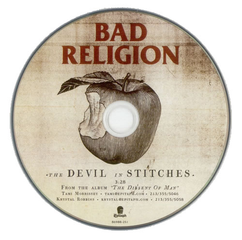 Bad Religion The Devil In Stitches CD album (CDLP) US BDRCDTH526621