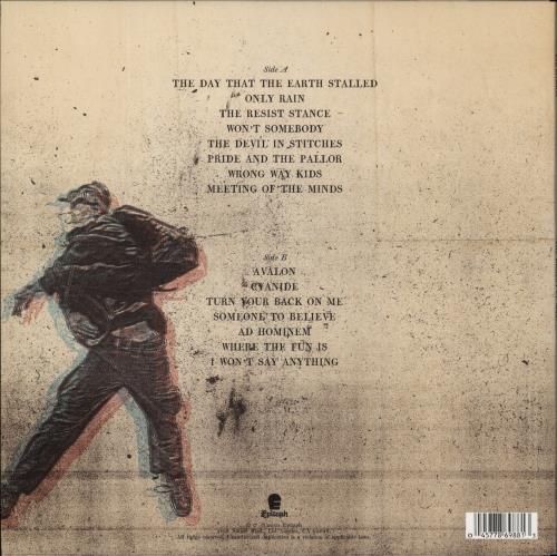 Bad Religion The Dissent of Man - Orange Vinyl vinyl LP album (LP record) US BDRLPTH881810