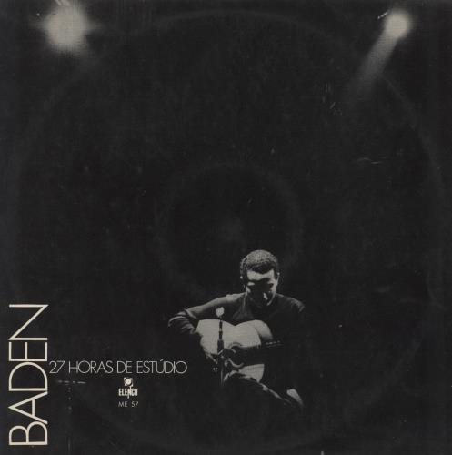 Baden Powell 27 Horas De Est�dio vinyl LP album (LP record) Brazilian P46LPHO858868