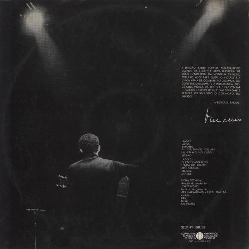 Baden Powell 27 Horas De Est�dio vinyl LP album (LP record) Brazilian P46LPHO858868