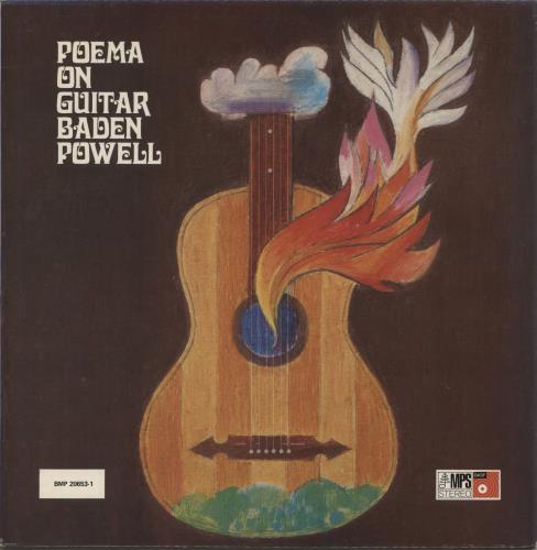 Baden Powell Poema On Guitar vinyl LP album (LP record) UK P46LPPO869838
