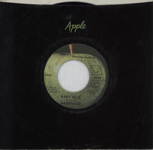 Badfinger Baby Blue - Jacksonville 7" vinyl single (7 inch record / 45) US BDF07BA752195
