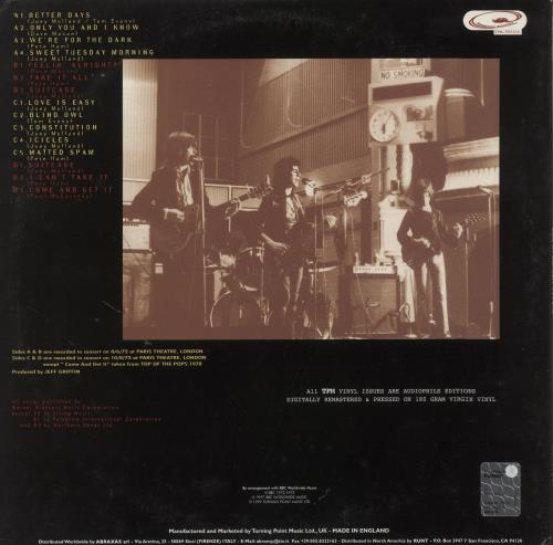 Badfinger BBC In Concert 1972-3 2-LP vinyl record set (Double LP Album) UK BDF2LBB867733