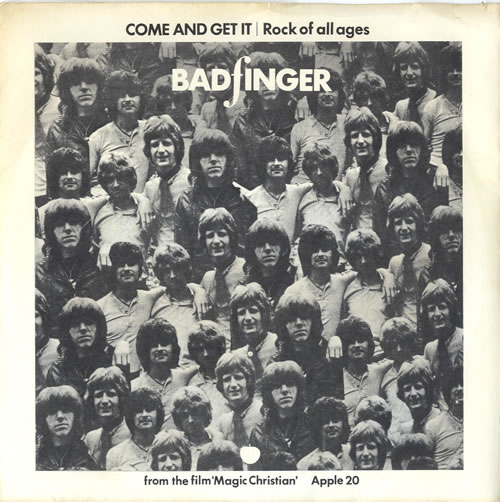 Badfinger Come And Get It - P/S - 4pr - EX 7" vinyl single (7 inch record / 45) UK BDF07CO601939