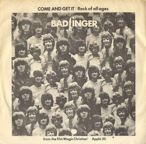 Badfinger Come And Get It 7" vinyl single (7 inch record / 45) Danish BDF07CO593646