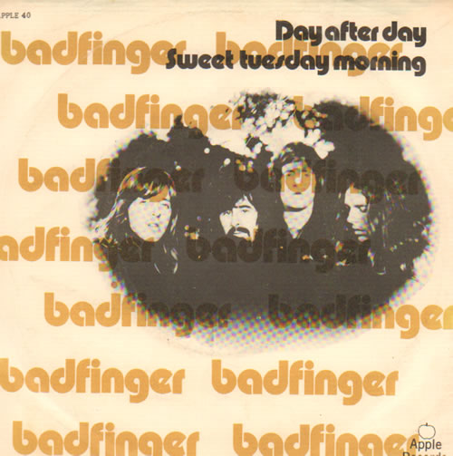 Badfinger Day After Day 7" vinyl single (7 inch record / 45) Danish BDF07DA639012
