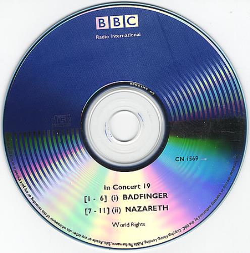 Badfinger In Concert 19 CD album (CDLP) UK BDFCDIN368230
