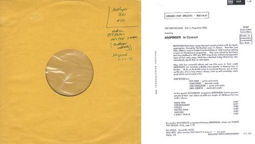 Badfinger Pop Spectacular #53 vinyl LP album (LP record) UK BDFLPPO229793