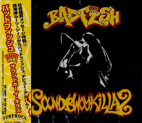 Badfish Soundbwoy Killas CD album (CDLP) Japanese BQ6CDSO447070