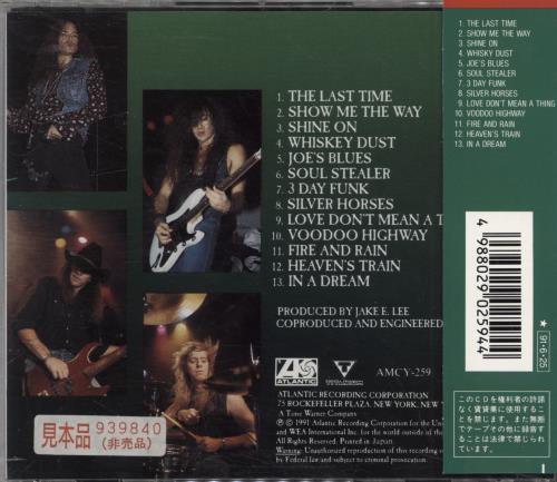 Badlands Voodoo Highway CD album (CDLP) Japanese BDLCDVO785652