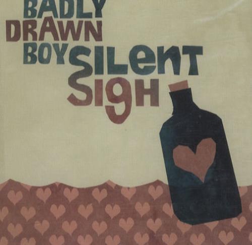 Badly Drawn Boy Silent Sigh CD single (CD5 / 5") US BDWC5SI220018