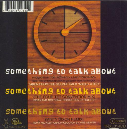 Badly Drawn Boy Something To Talk About - 2-CD set 2-CD single set (Double CD single) UK BDW2SSO216747