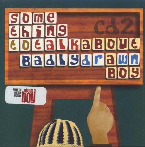 Badly Drawn Boy Something To Talk About - 2-CD set 2-CD single set (Double CD single) UK BDW2SSO216747