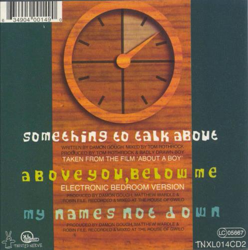 Badly Drawn Boy Something To Talk About - 2-CD set 2-CD single set (Double CD single) UK BDW2SSO216747