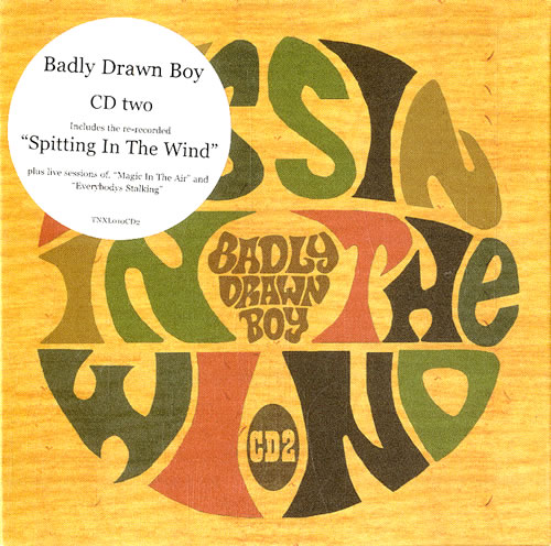 Badly Drawn Boy Spitting In The Wind - Disc Two CD single (CD5 / 5") UK BDWC5SP554730