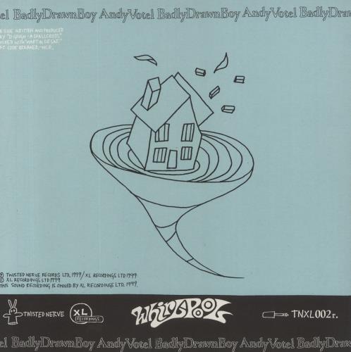 Badly Drawn Boy Whirlpool 10" vinyl single (10 inch record) UK BDW10WH320818