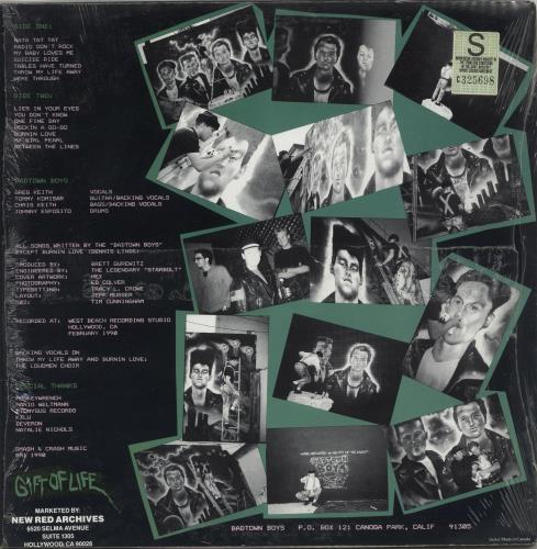 Badtown Boys Badtown Boys vinyl LP album (LP record) US 8DILPBA864246