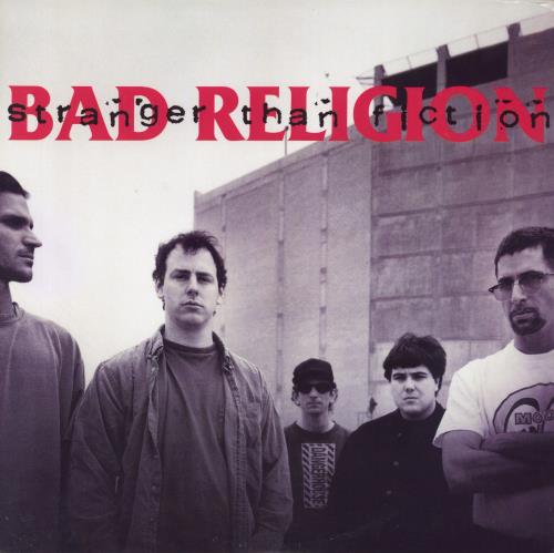 Bad Religion Stranger Than Fiction - Red Vinyl vinyl LP album (LP record) US BDRLPST660160