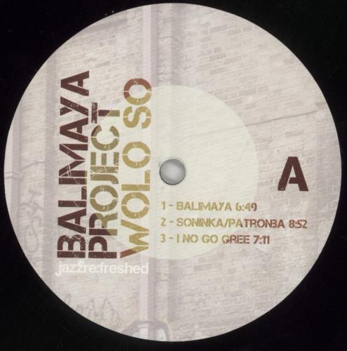 Balimaya Project Wolo So vinyl LP album (LP record) UK 8BPLPWO859388