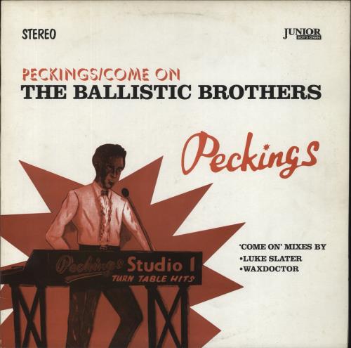 Ballistic Brothers Peckings 12" vinyl single (12 inch record / Maxi-single) UK C9612PE565826