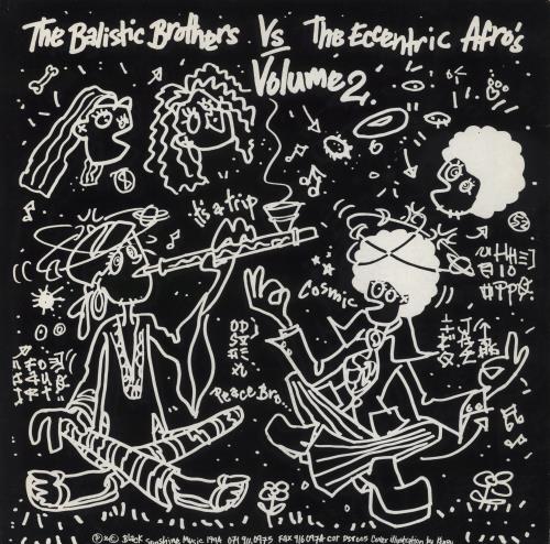 Ballistic Brothers Volume 2 vinyl LP album (LP record) UK C96LPVO855486