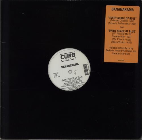 Bananarama Every Shade Of Blue 12" vinyl single (12 inch record / Maxi-single) US BAN12EV77466