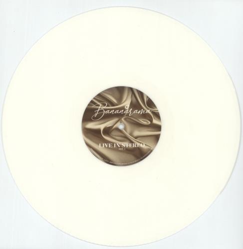 Bananarama Live In Stereo - White Vinyl - Autographed vinyl LP album (LP record) UK BANLPLI880944