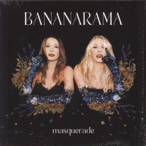 Bananarama Masquerade - Blue Vinyl - Shrink vinyl LP album (LP record) UK BANLPMA859145